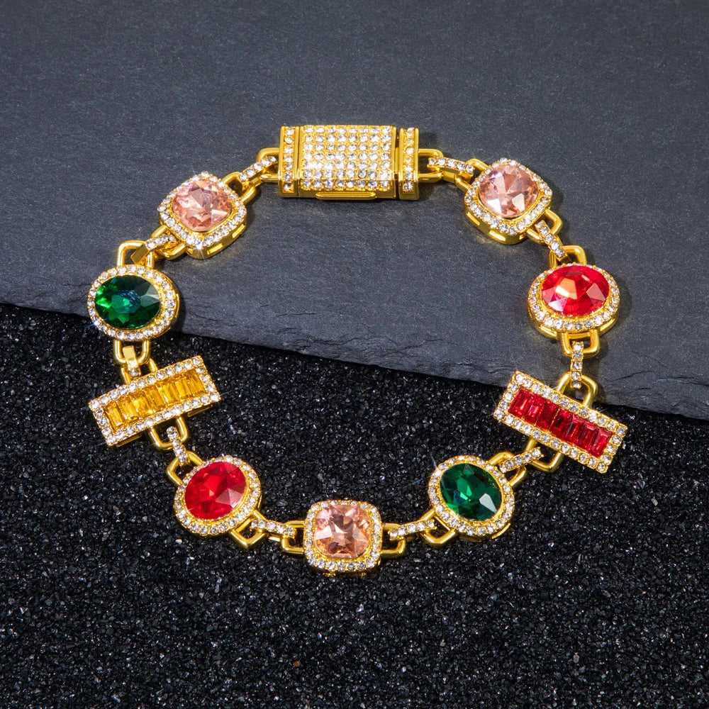 FrostKingz Royal Gem Tennis Bracelet