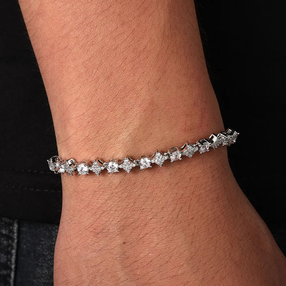 FrostKingz Star Tennis Bracelet
