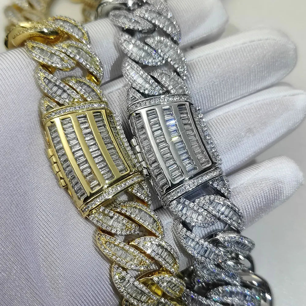 FrostKingz Baguette Cuban Link Chain