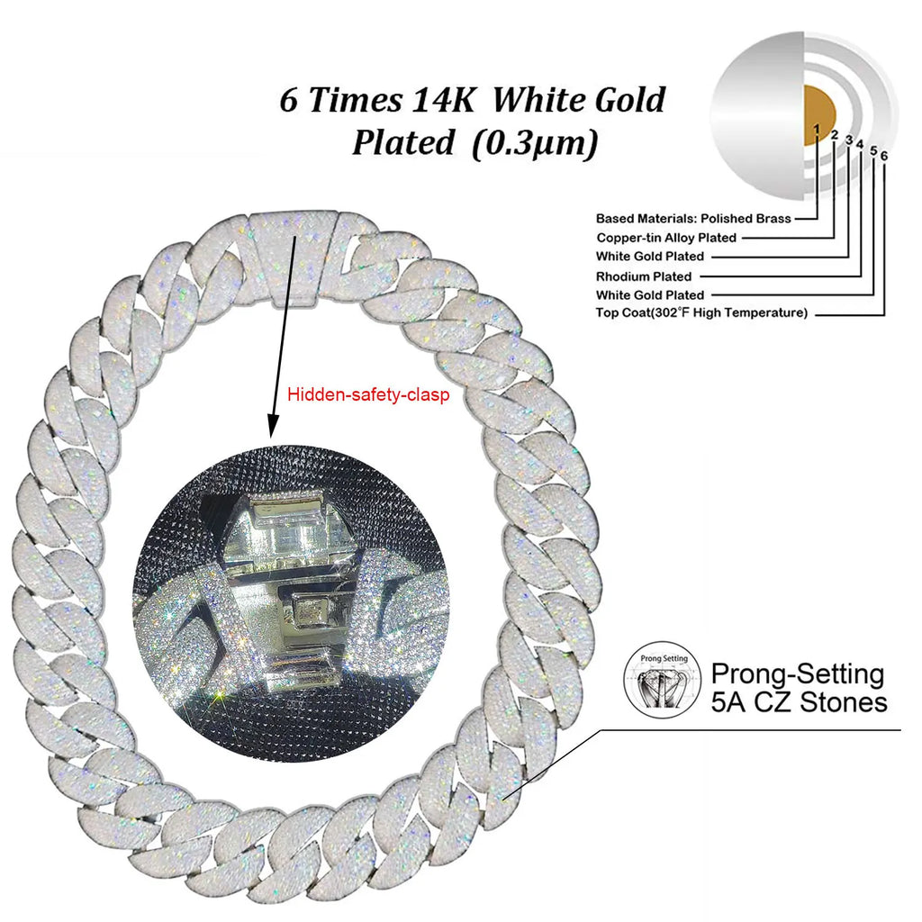 FrostKingz Heavy Iced Cuban Link Chain