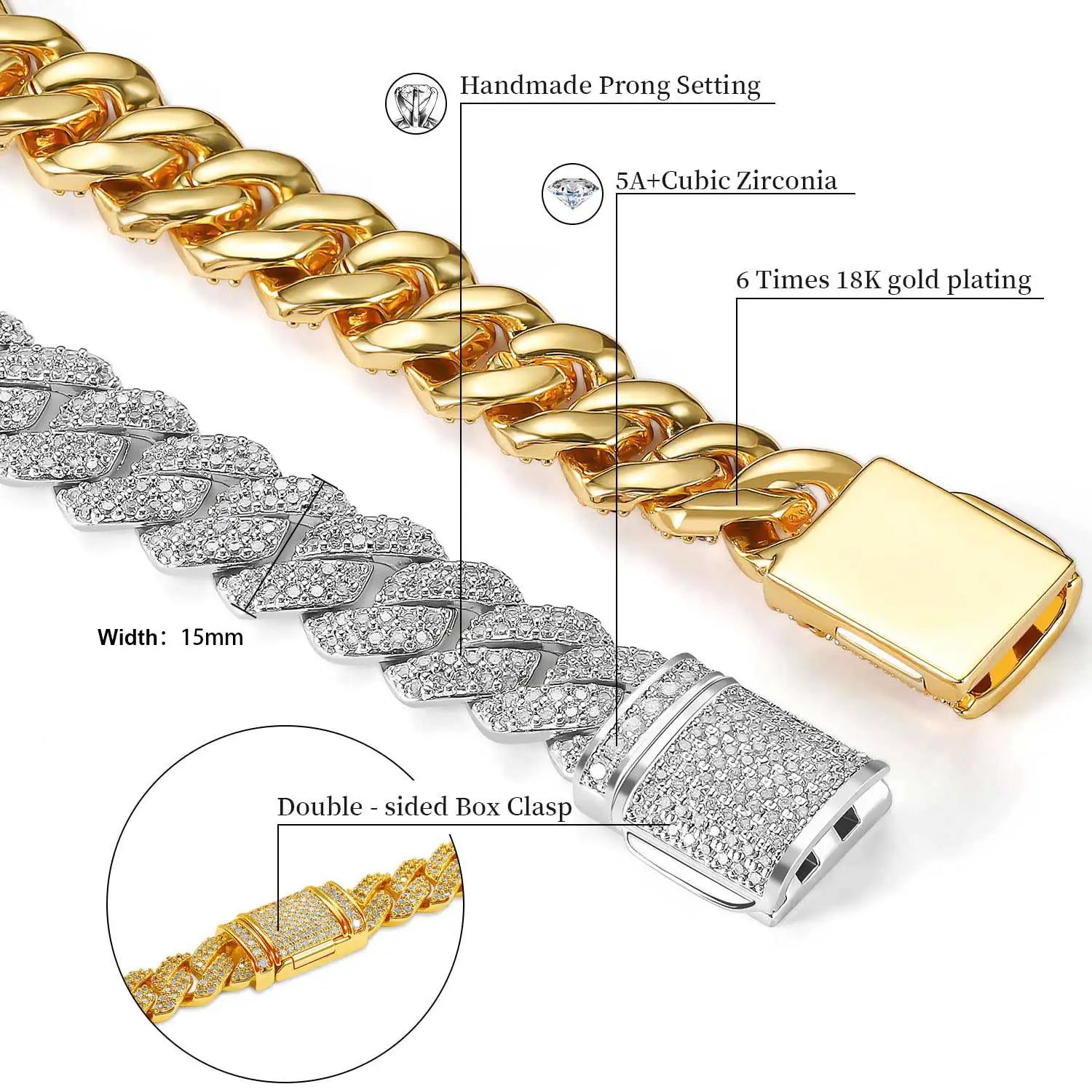 FrostKingz Iced Cuban Link Chain