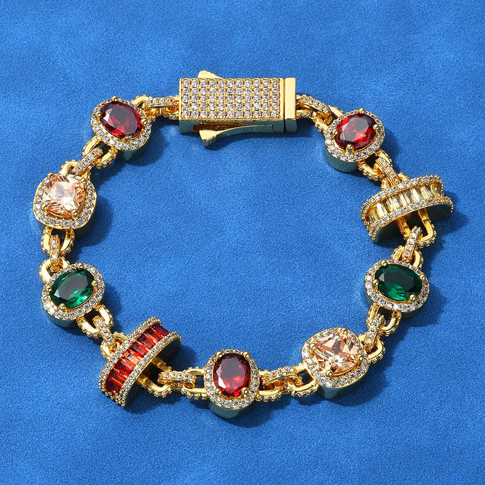 FrostKingz Royal Gem Tennis Bracelet