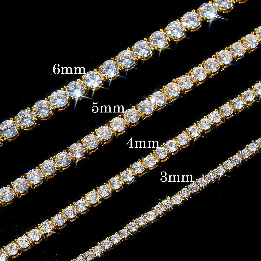 FrostKingz Gold Tennis Chain
