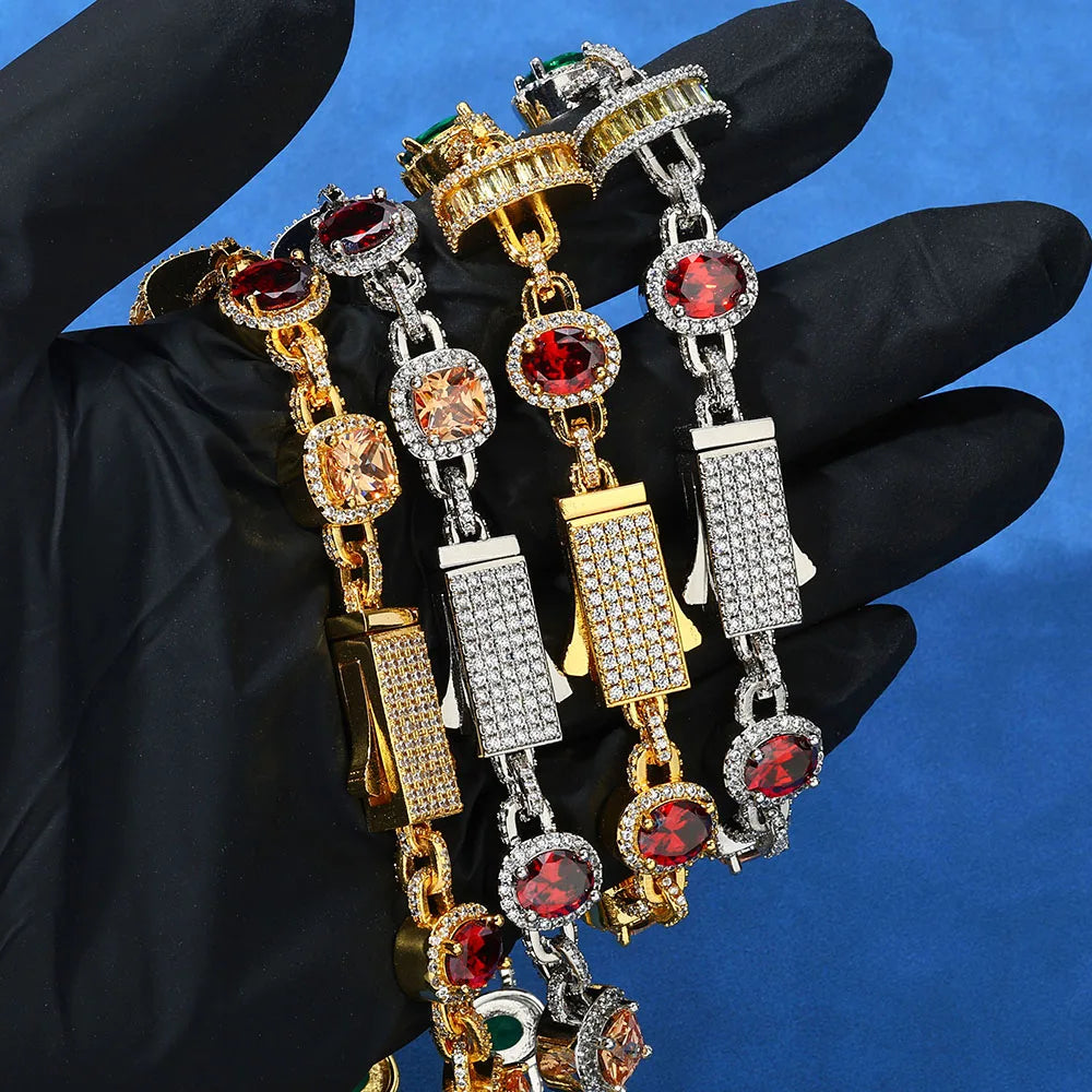 FrostKingz Royal Gem Tennis Bracelet