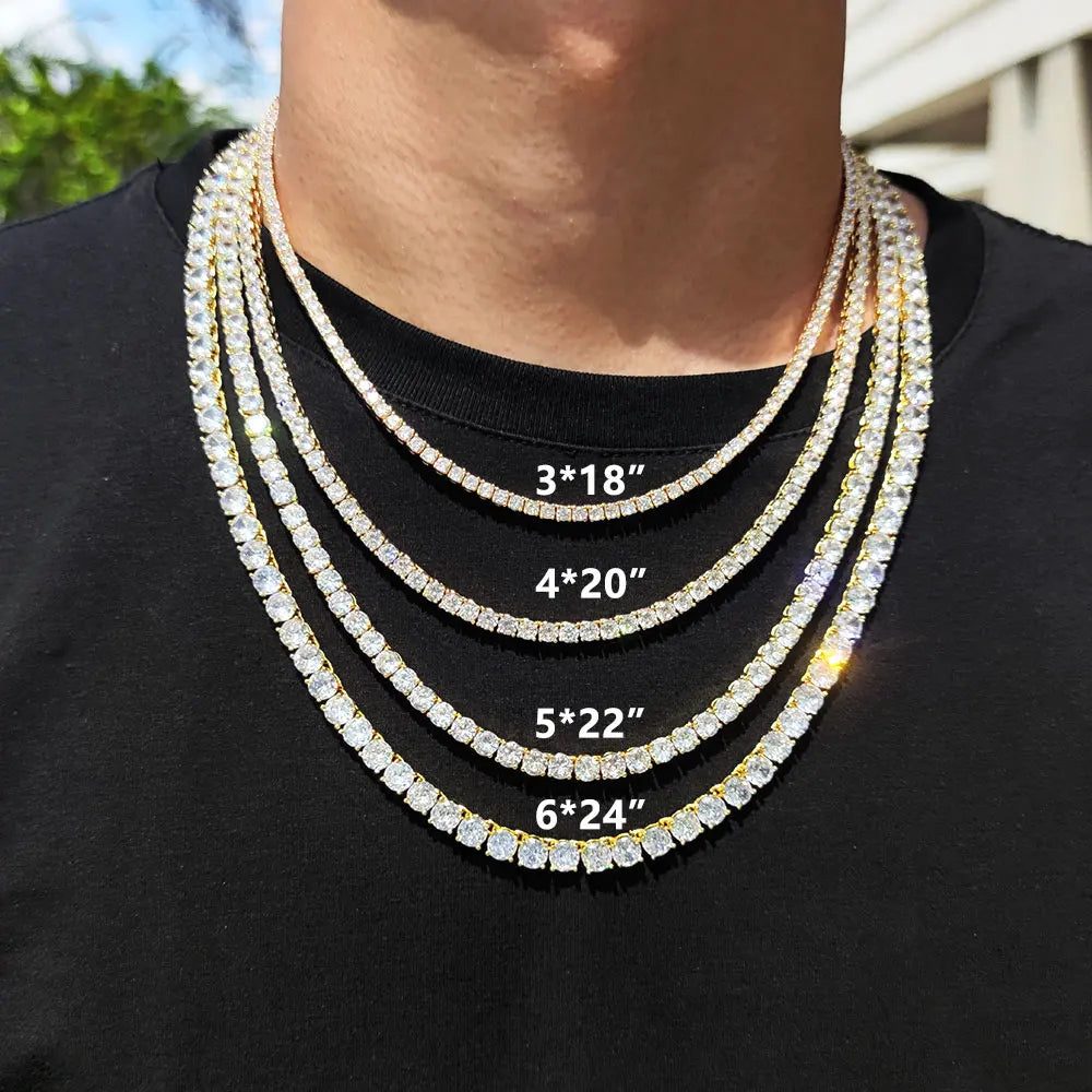 FrostKingz Gold Tennis Chain