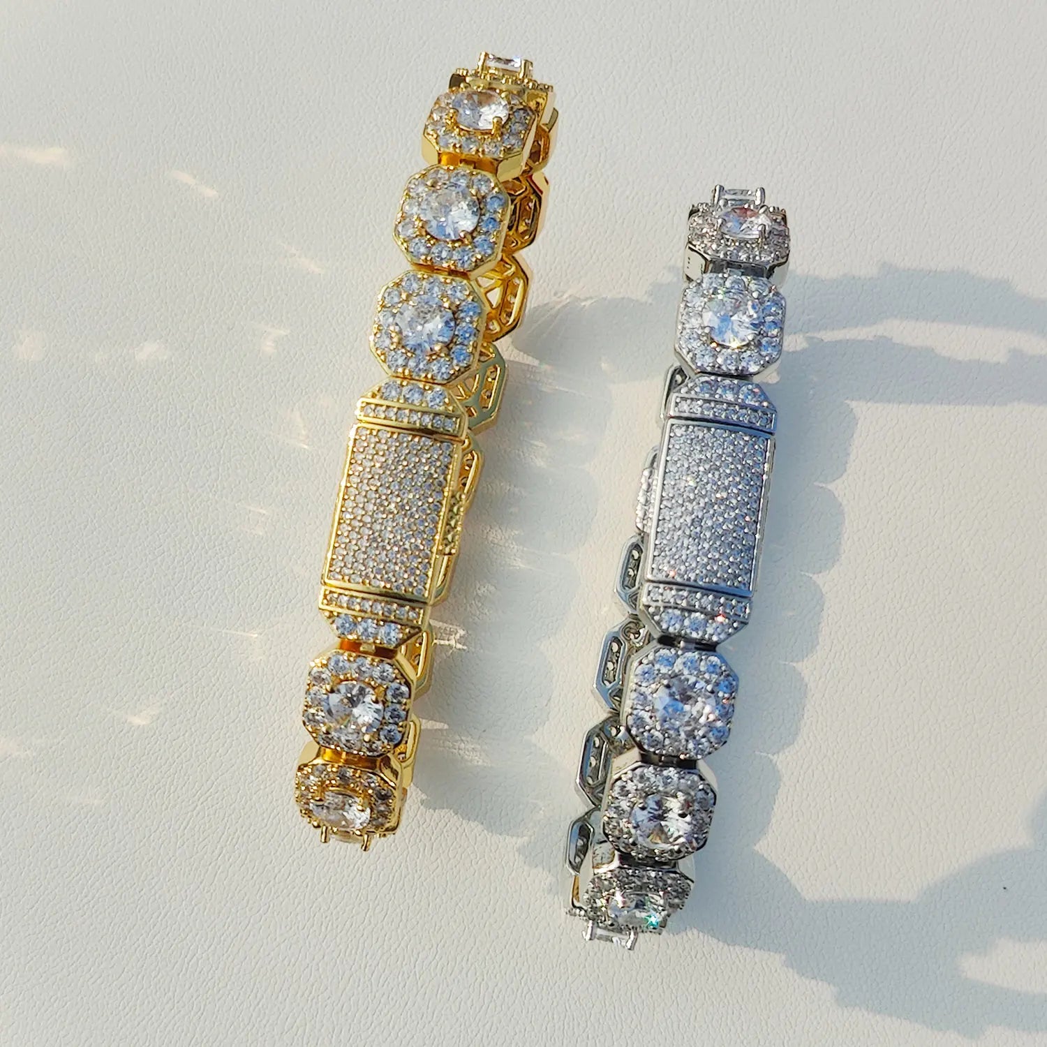 FrostKingz Clustered Cushion Diamond Chain