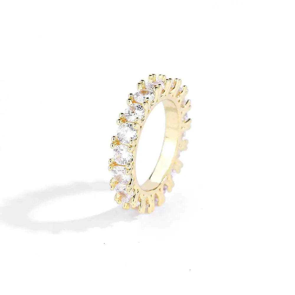 FrostKingz Rose Gold Eternity Band