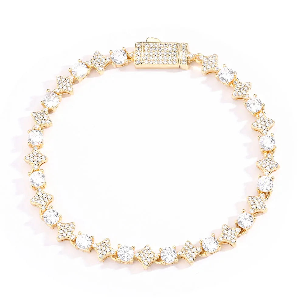 FrostKingz Star Tennis Bracelet