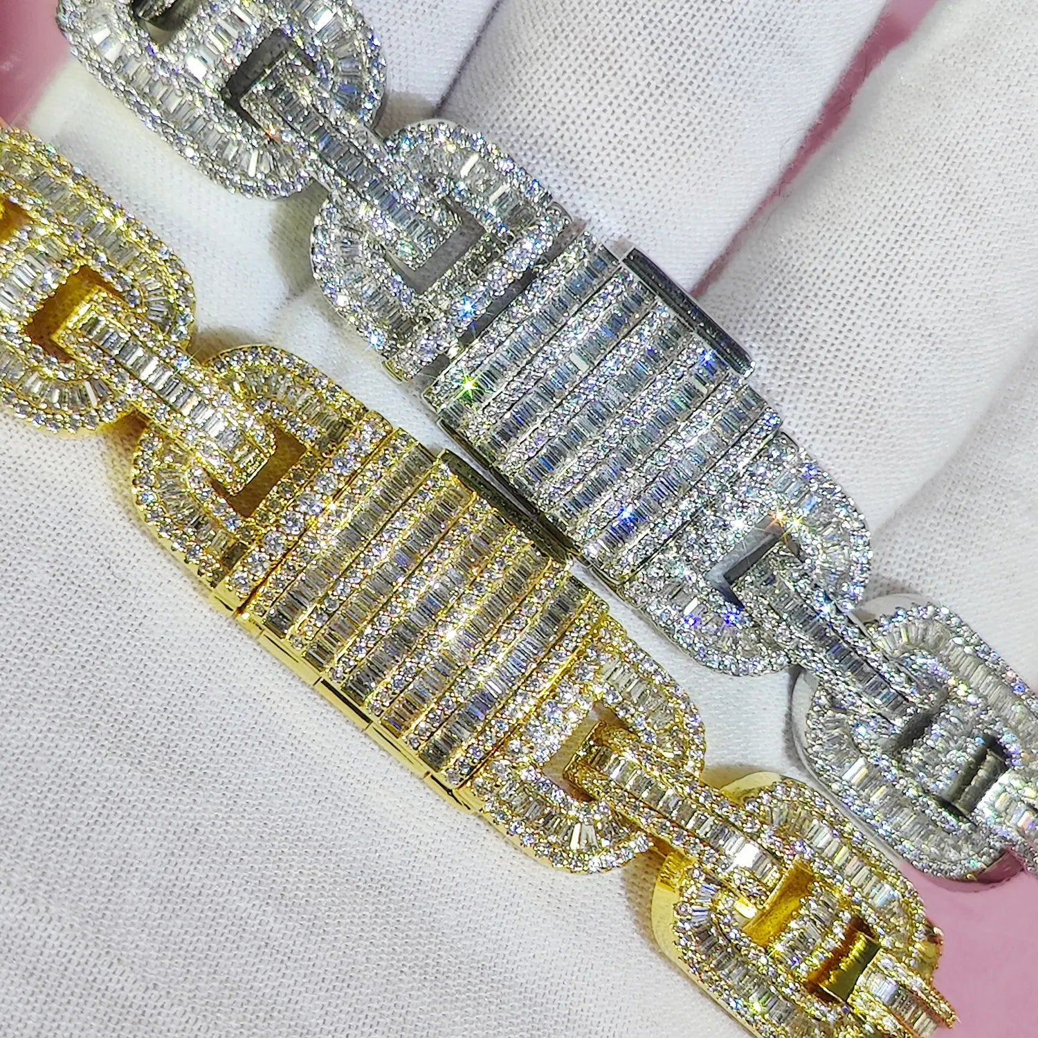 FrostKingz – Iced Out Link Chain Bracelet