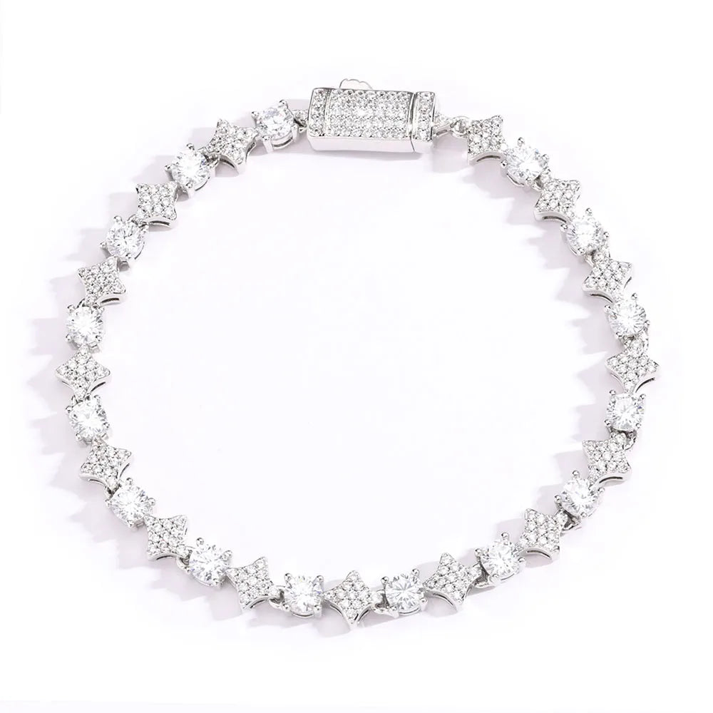 FrostKingz Star Tennis Bracelet