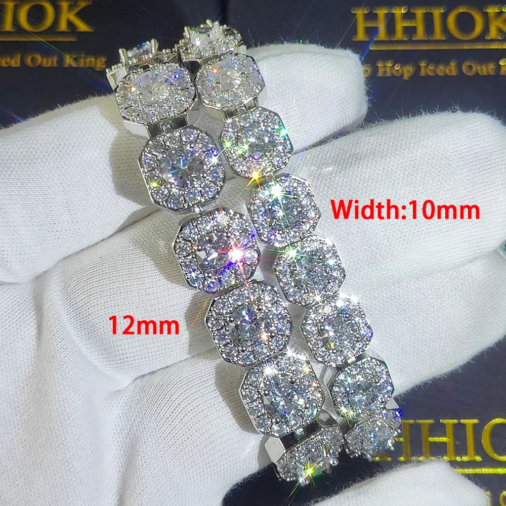 FrostKingz Iced Cushion-Cut Diamond Bracelet