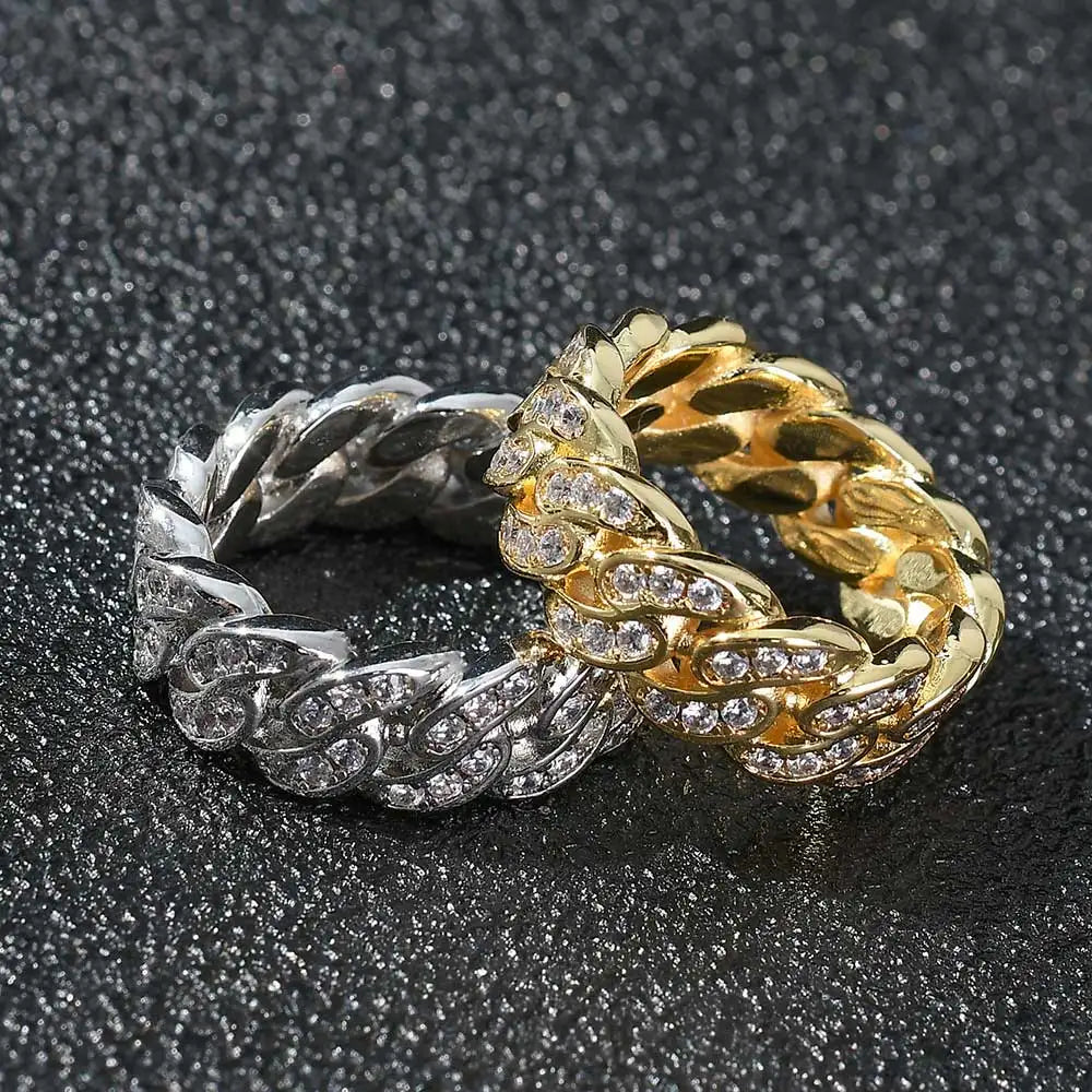 FrostKingz Iced Cuban Link Ring