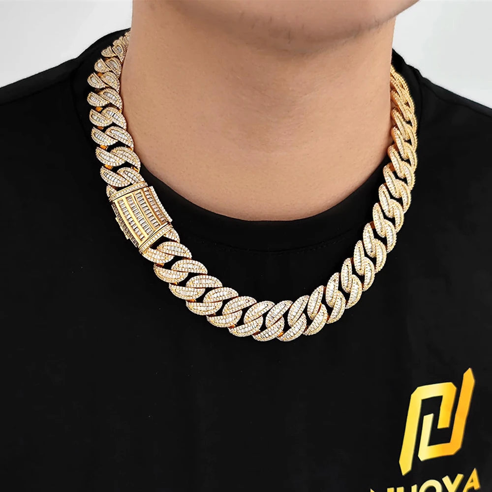 FrostKingz Baguette Cuban Link Chain