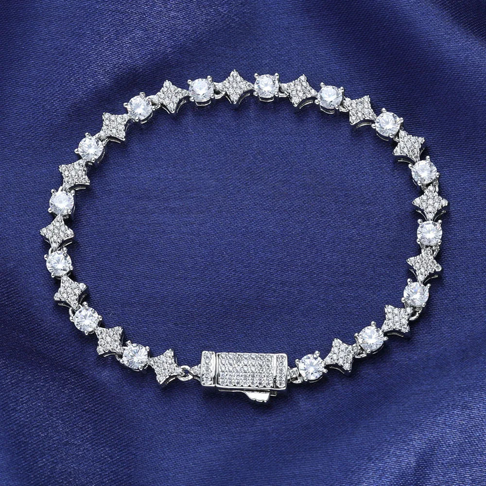 FrostKingz Star Tennis Bracelet