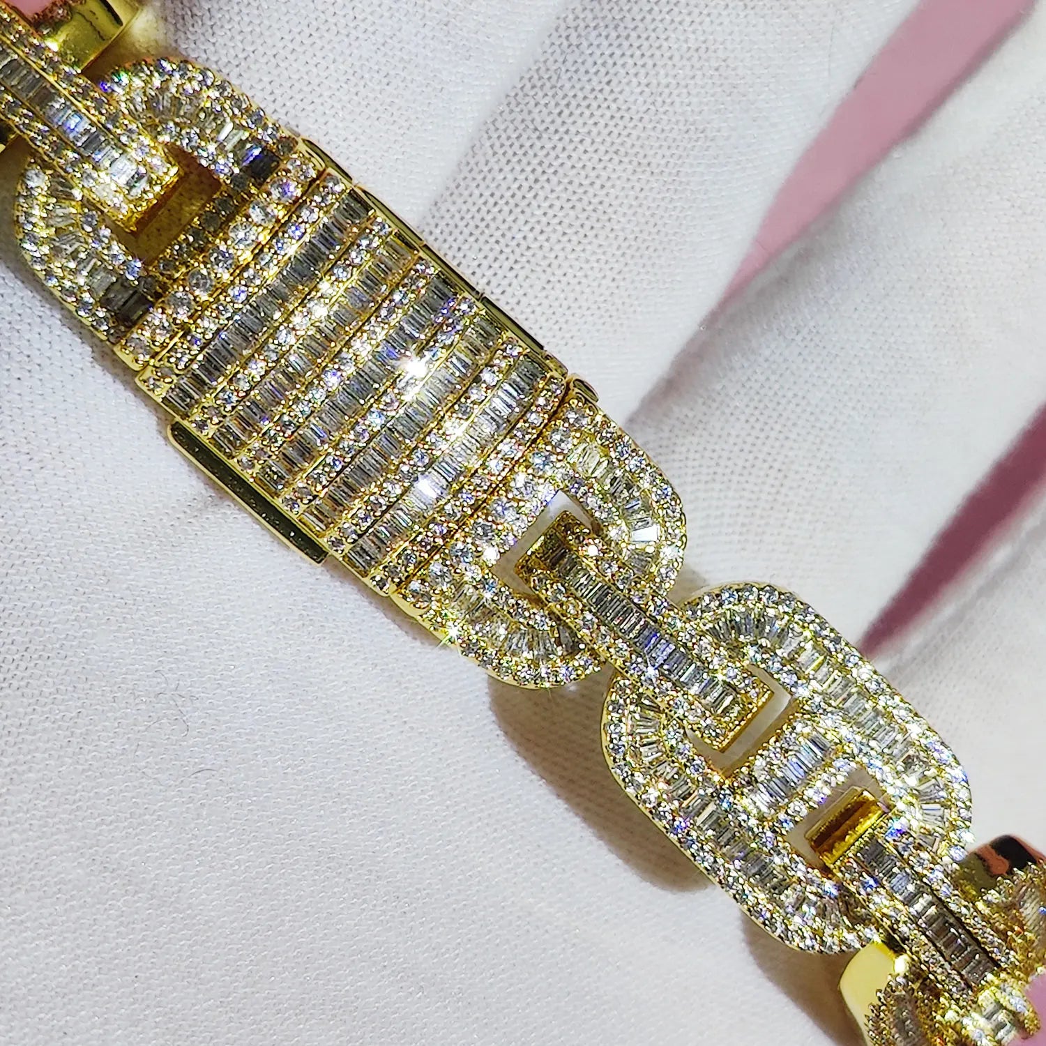 FrostKingz – Iced Out Link Chain Bracelet