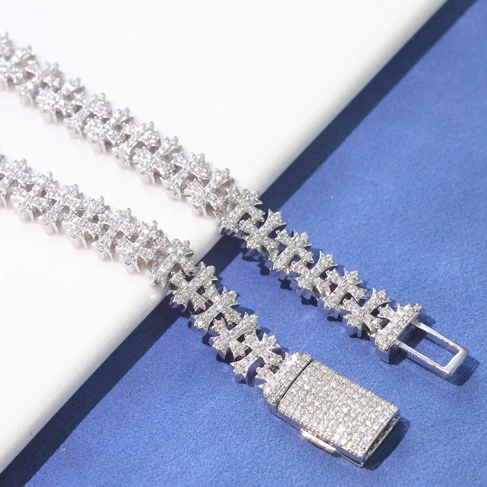 FrostKingz Cross Link Tennis Chain