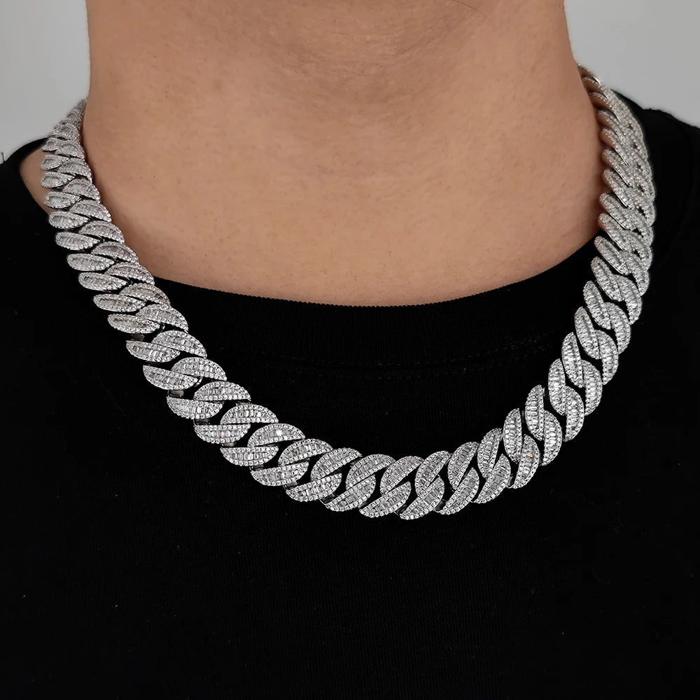 FrostKingz Baguette Cuban Link Chain