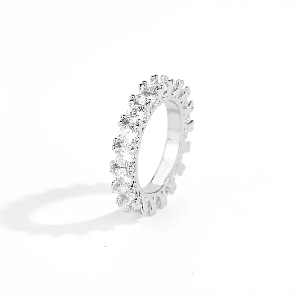 FrostKingz Rose Gold Eternity Band