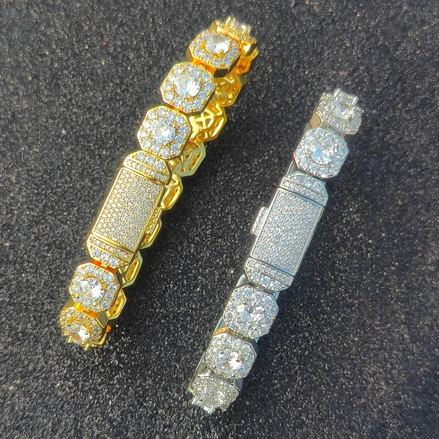 FrostKingz Clustered Cushion Diamond Chain