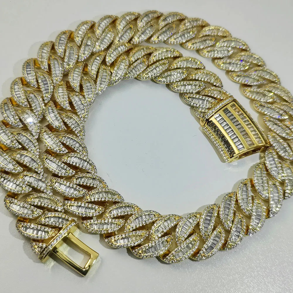FrostKingz Baguette Cuban Link Chain