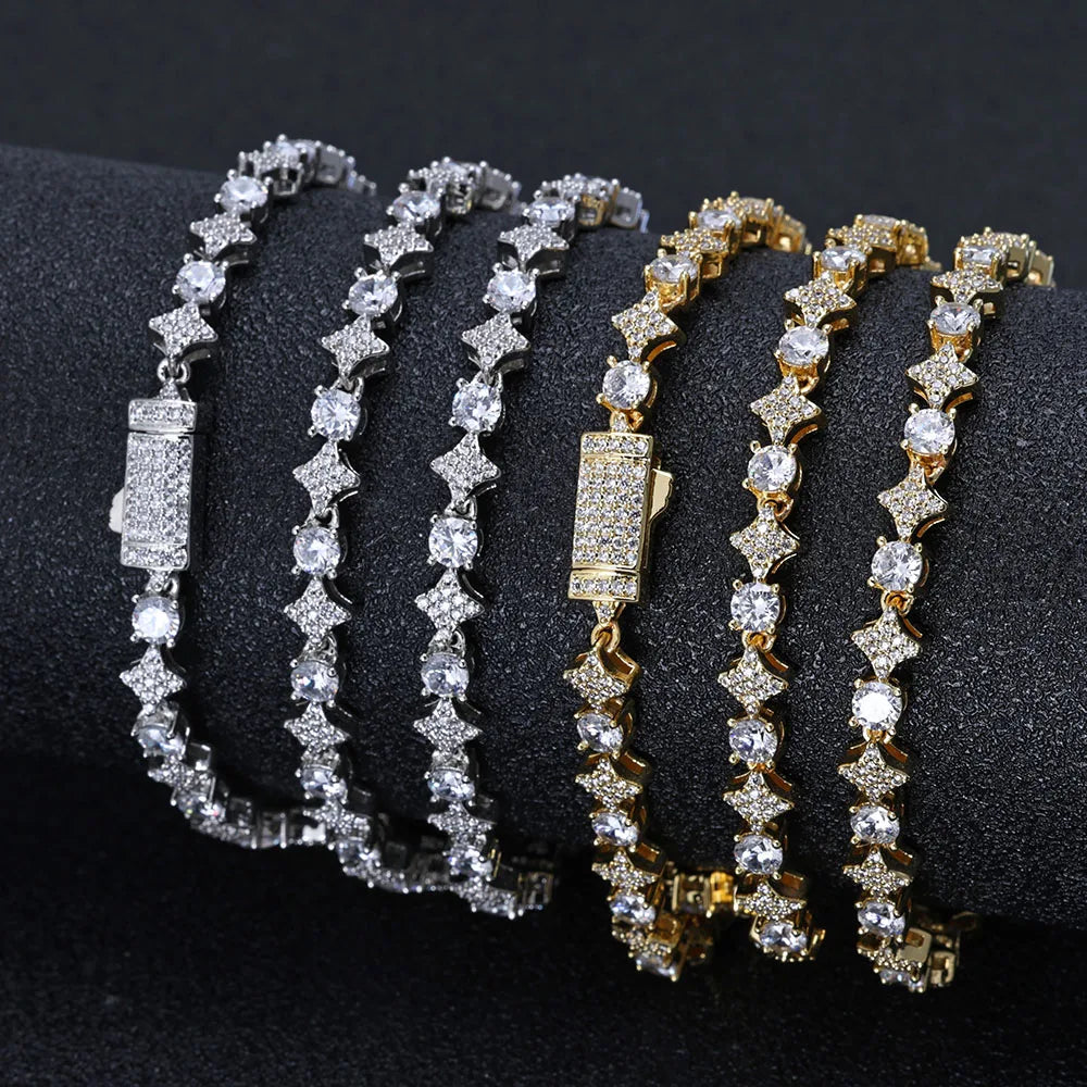 FrostKingz Star Tennis Bracelet