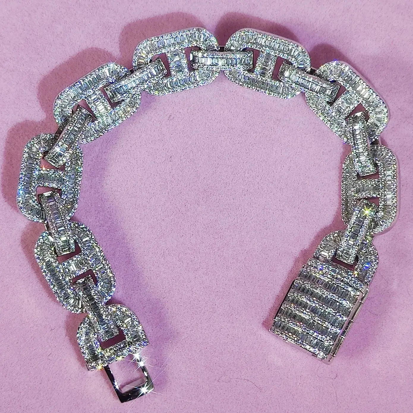 FrostKingz – Iced Out Link Chain Bracelet