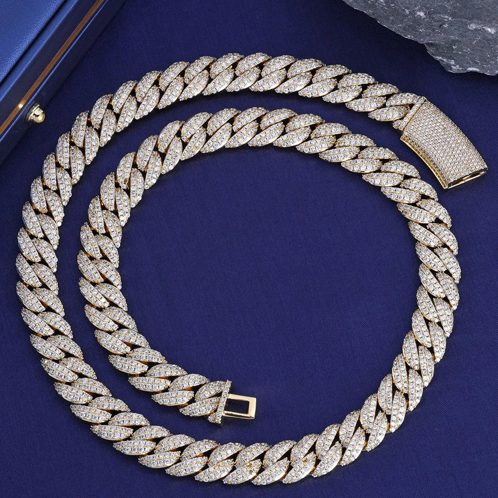 FrostKingz Iced Cuban Link Chain & Bracelet Set