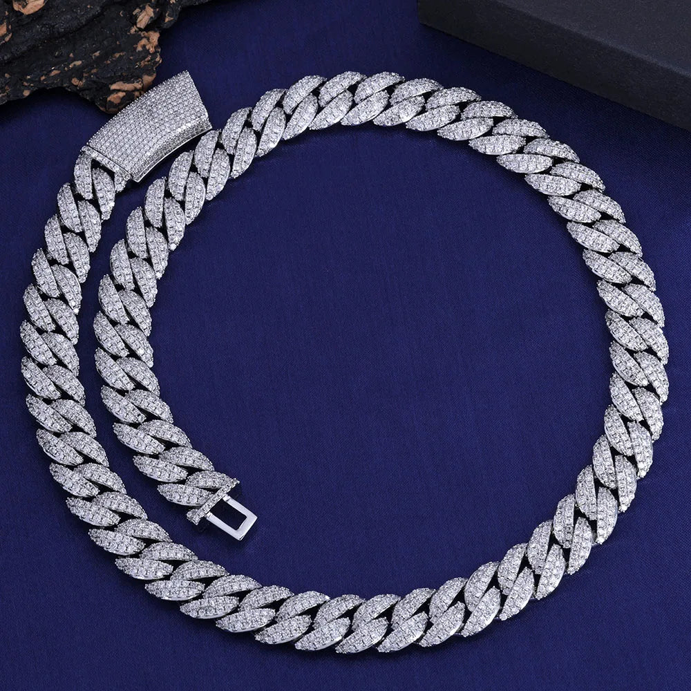 FrostKingz Iced Cuban Link Chain & Bracelet Set