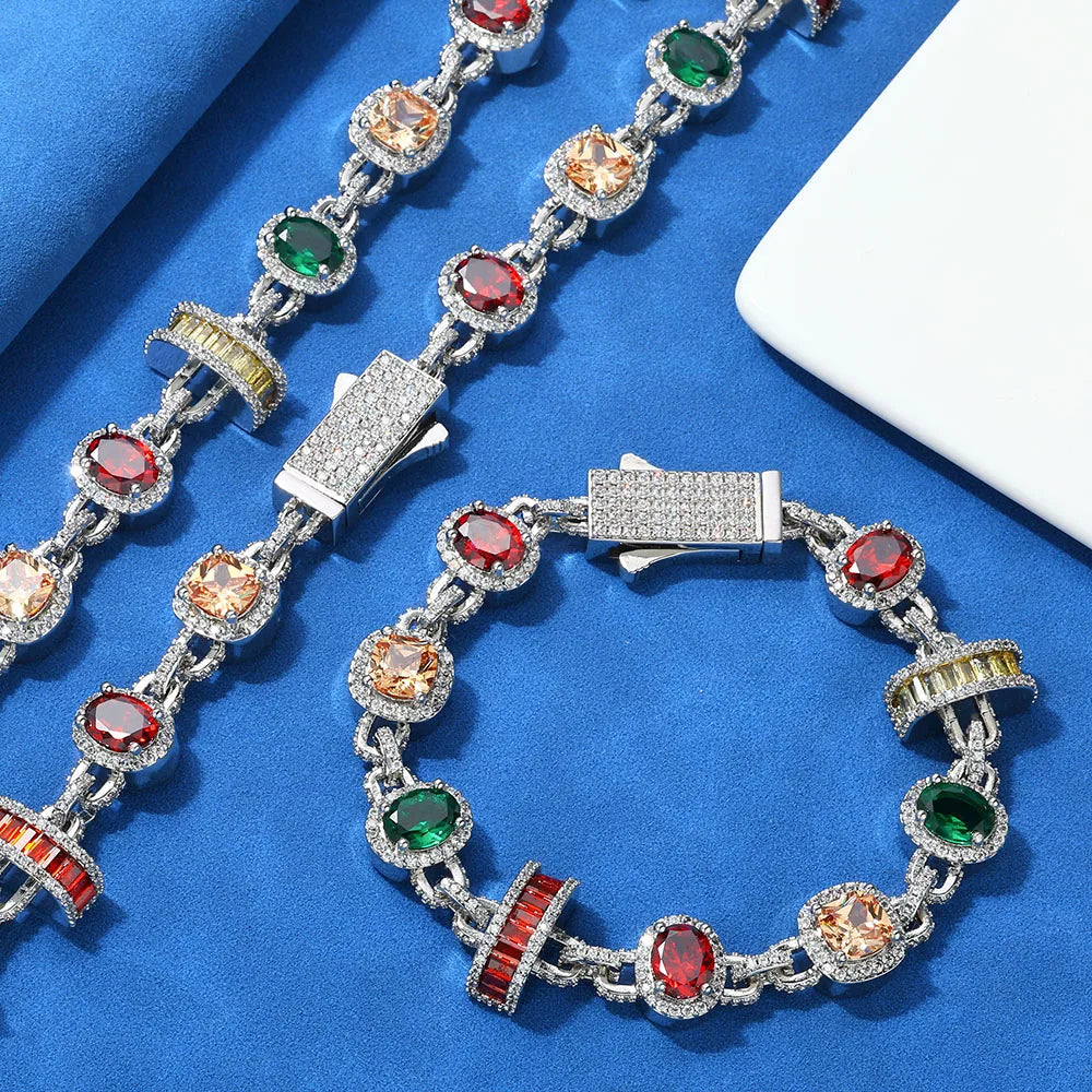 FrostKingz Royal Gem Tennis Bracelet