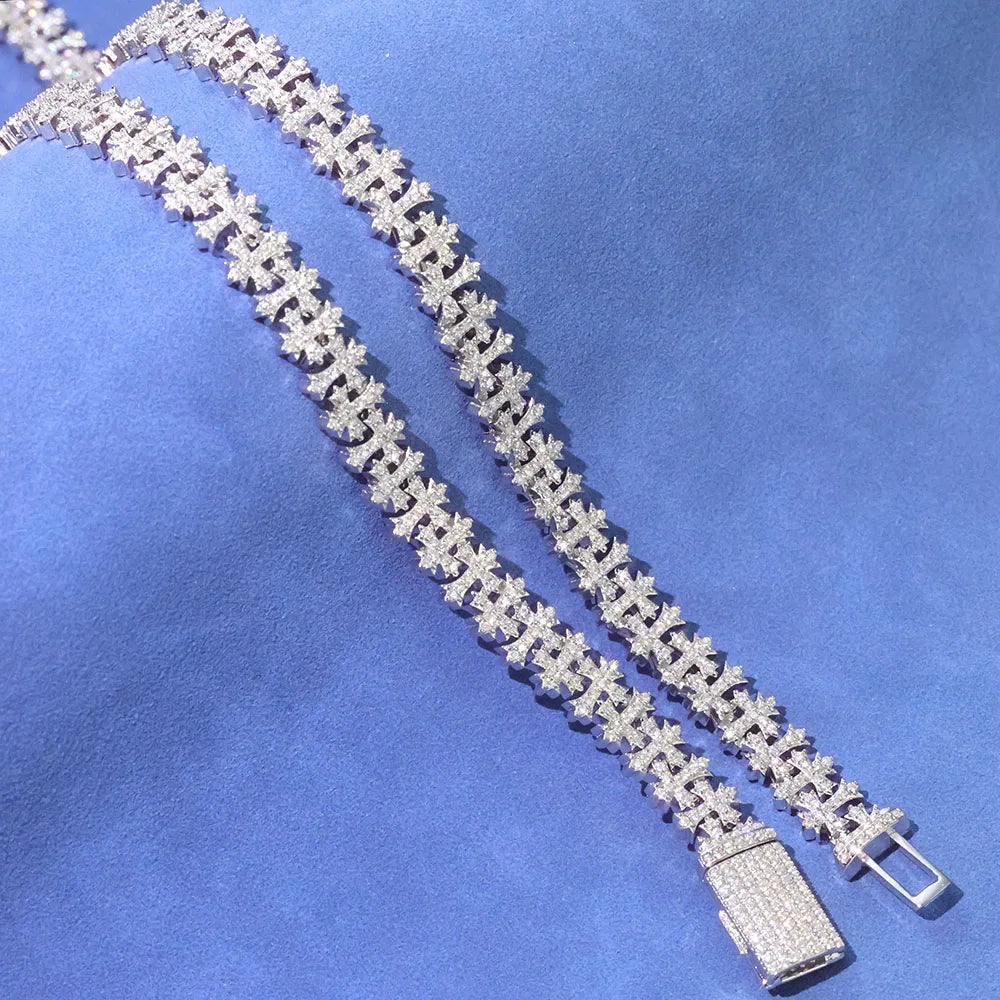 FrostKingz Cross Link Tennis Chain