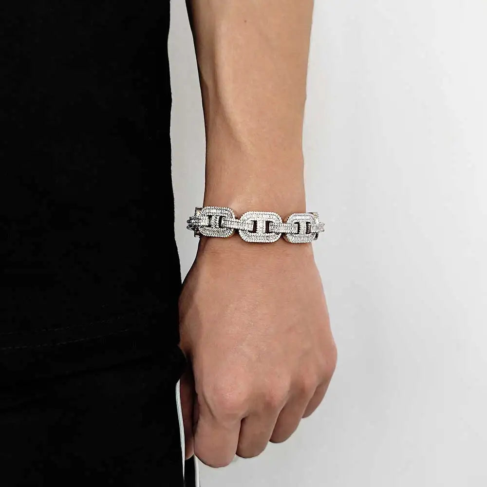 FrostKingz – Iced Out Link Chain Bracelet