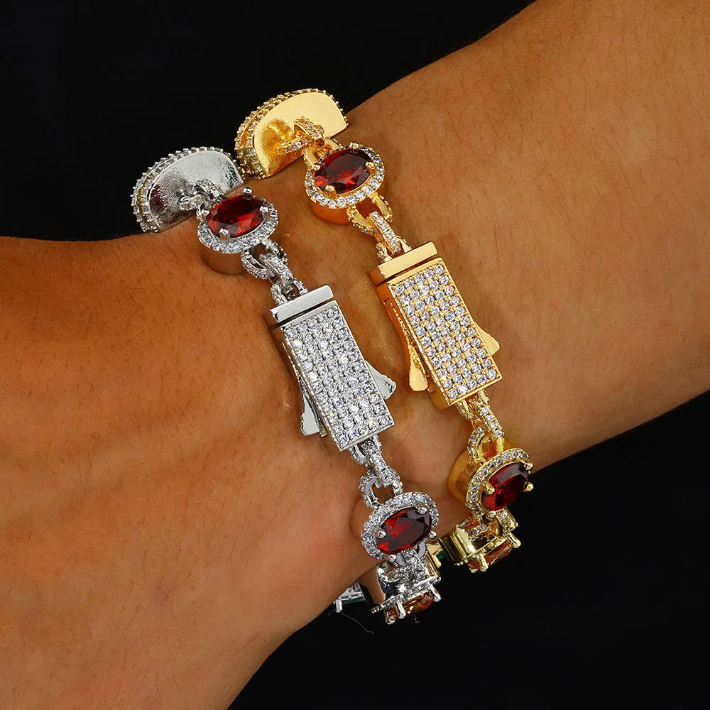 FrostKingz Royal Gem Tennis Bracelet