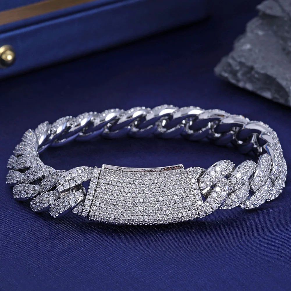 FrostKingz Iced Cuban Link Chain & Bracelet Set