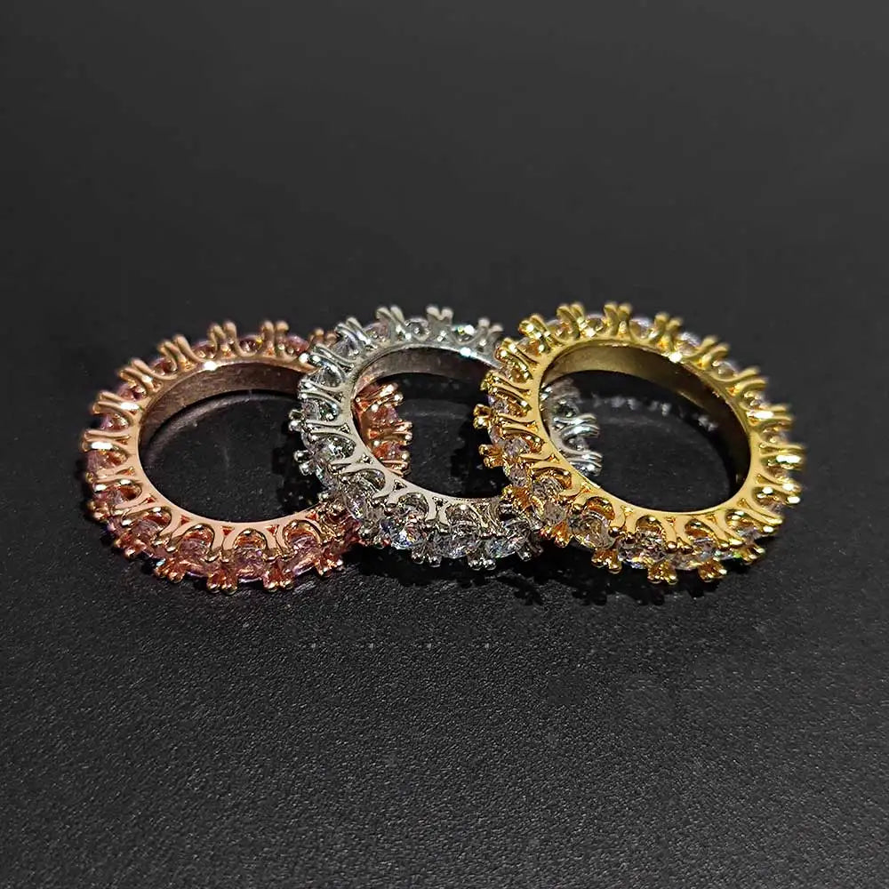 FrostKingz Rose Gold Eternity Band