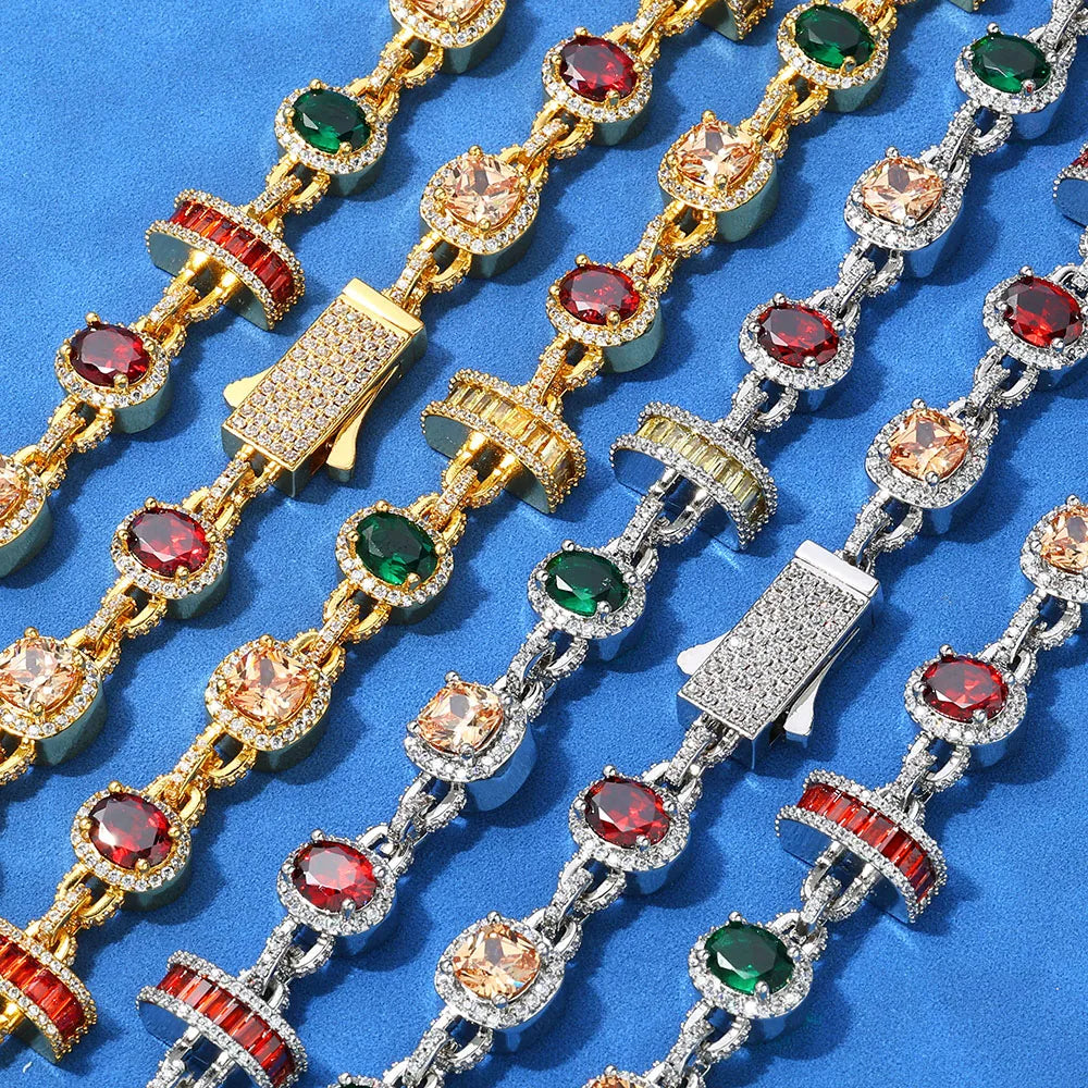 FrostKingz Royal Gem Tennis Bracelet