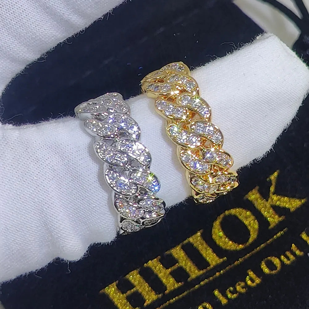 FrostKingz Iced Cuban Link Ring