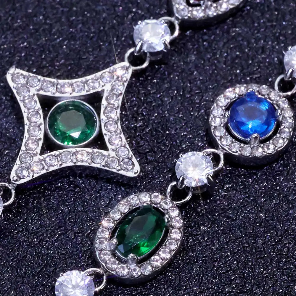 FrostKingz Multicolor Gem Tennis Chain