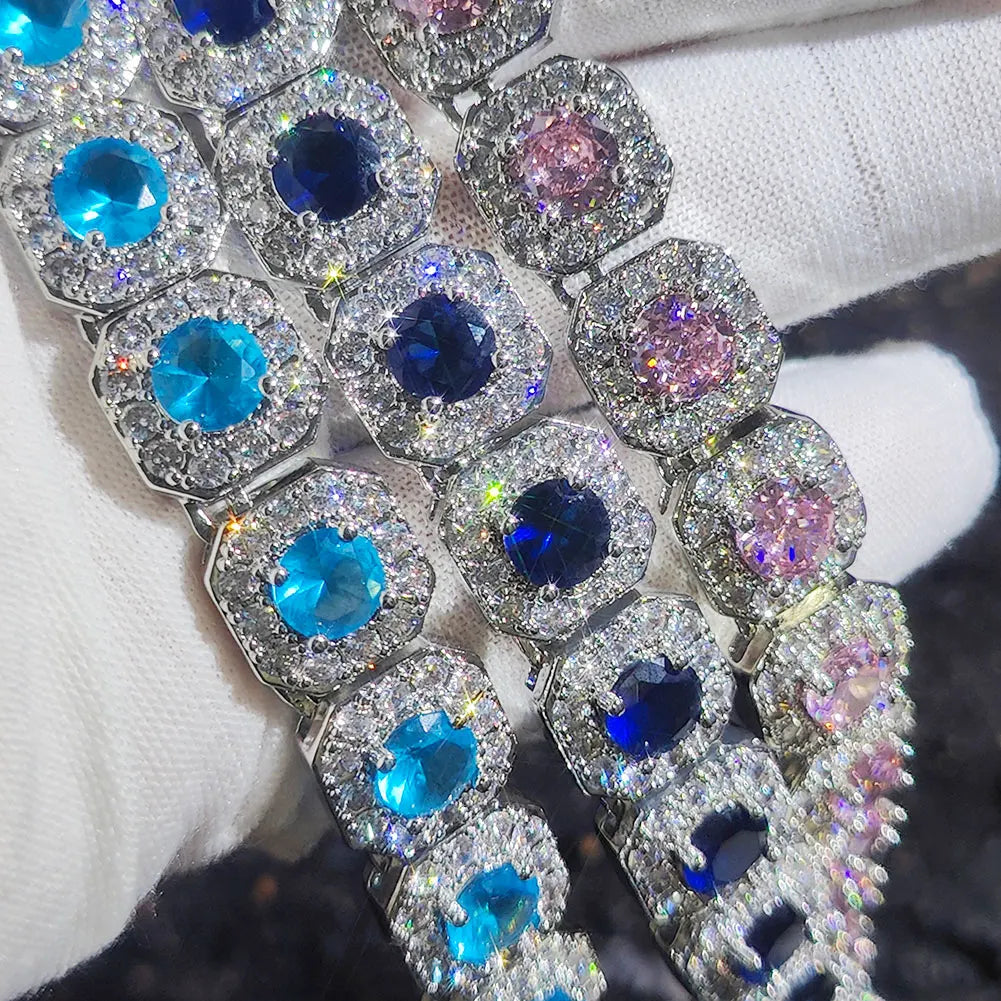 FrostKingz Blue Ice Tennis Chain