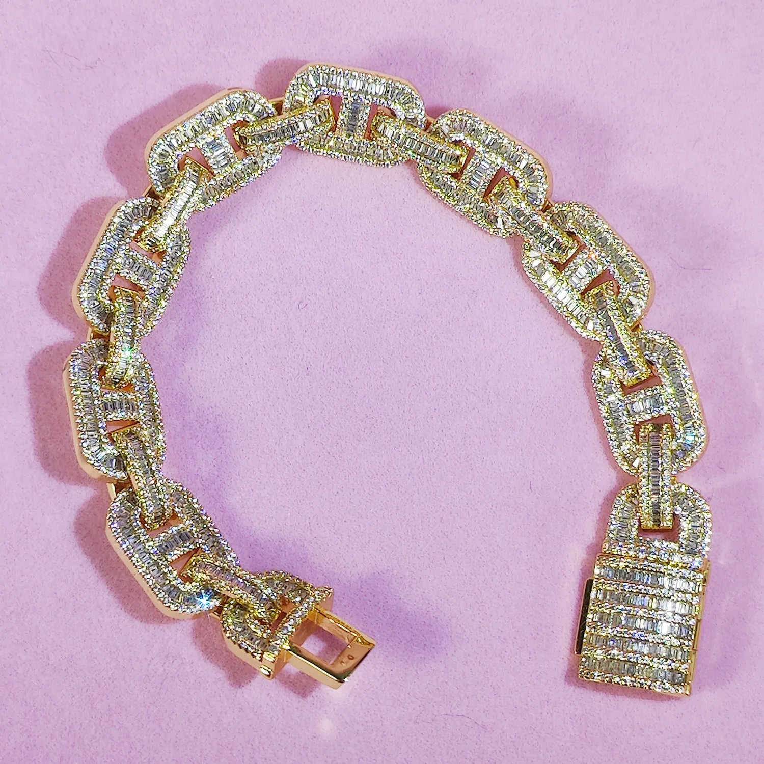 FrostKingz – Iced Out Link Chain Bracelet