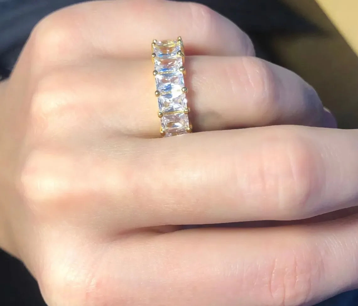 FrostKingz Iced Out Eternity Band