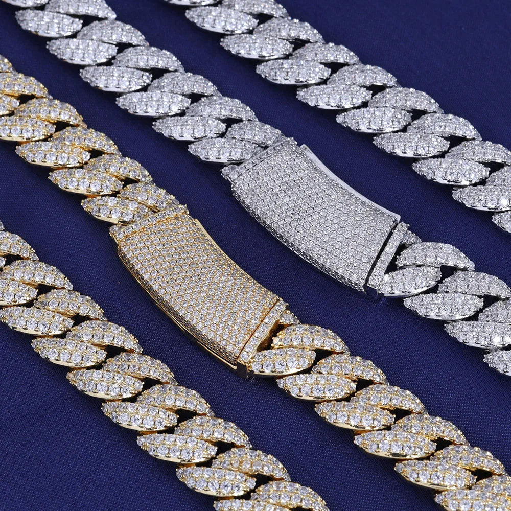 FrostKingz Iced Cuban Link Chain & Bracelet Set