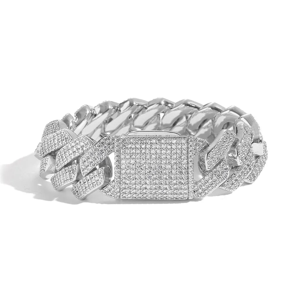 FrostKingz Iced Out Cuban Link Bracelet