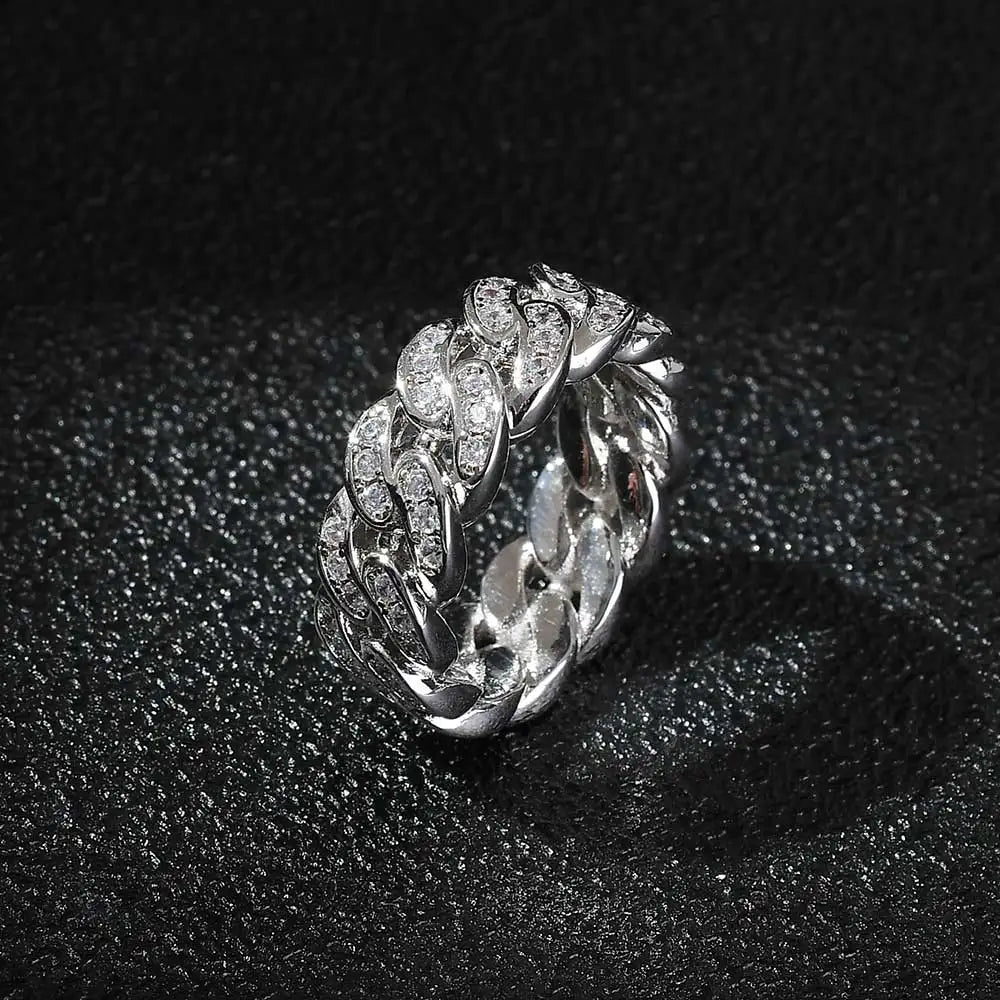 FrostKingz Iced Cuban Link Ring