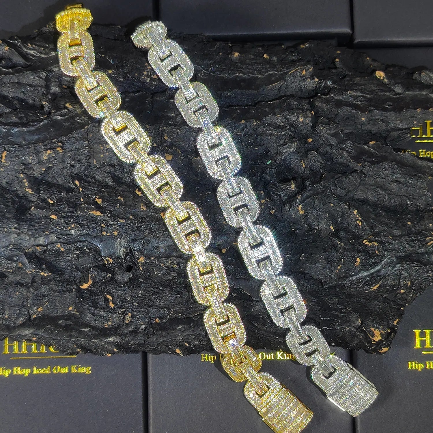 FrostKingz – Iced Out Link Chain Bracelet