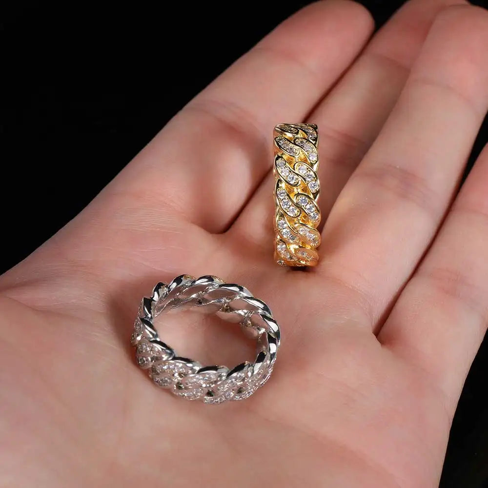 FrostKingz Iced Cuban Link Ring