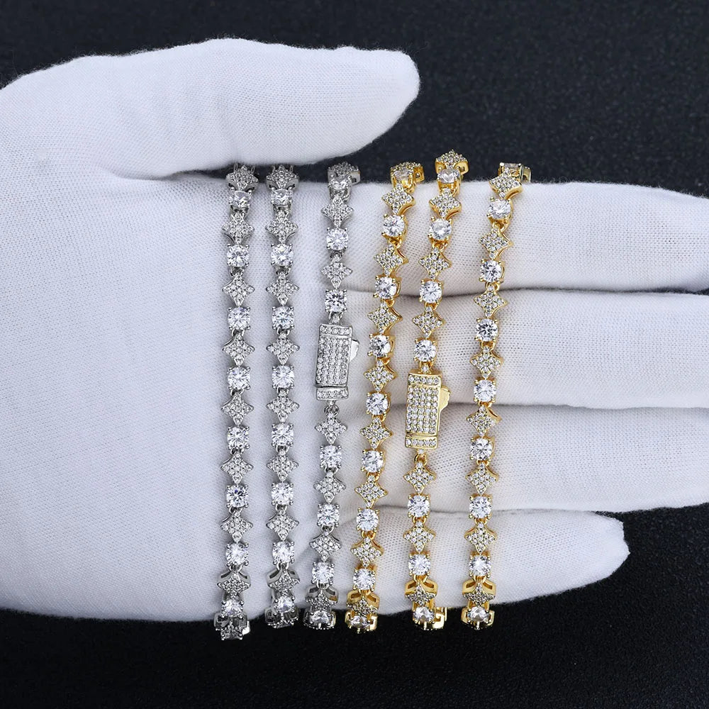 FrostKingz Star Tennis Bracelet