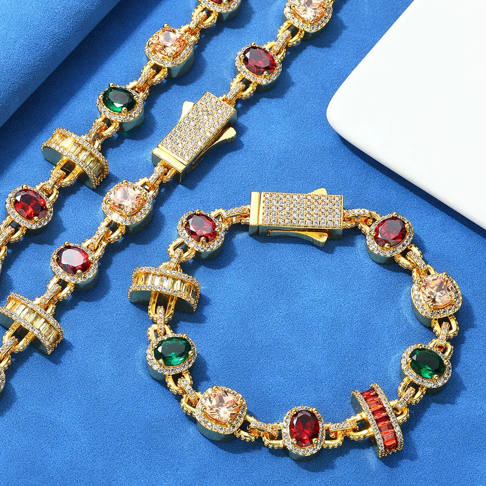 FrostKingz Royal Gem Tennis Bracelet
