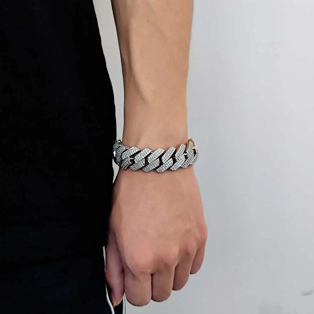 FrostKingz Iced Out Cuban Link Bracelet