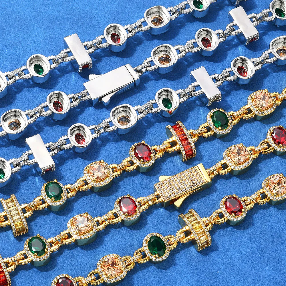 FrostKingz Royal Gem Tennis Bracelet