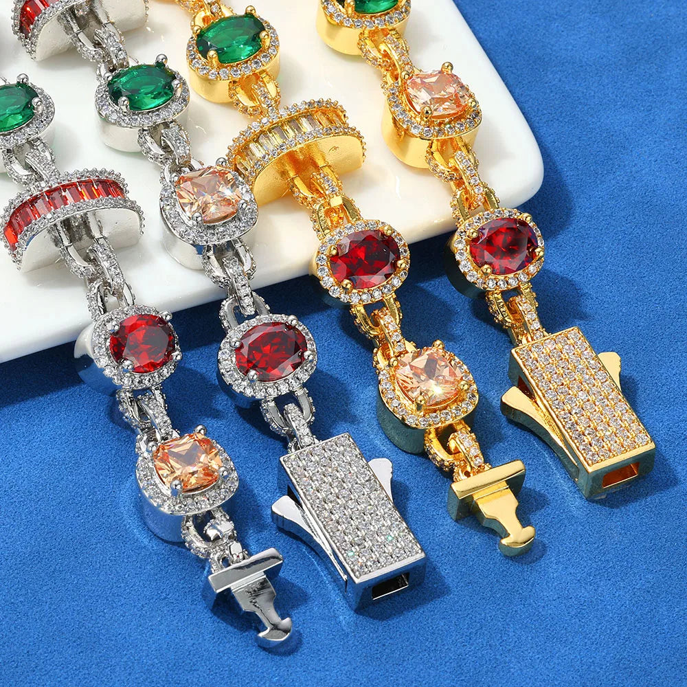 FrostKingz Royal Gem Tennis Bracelet